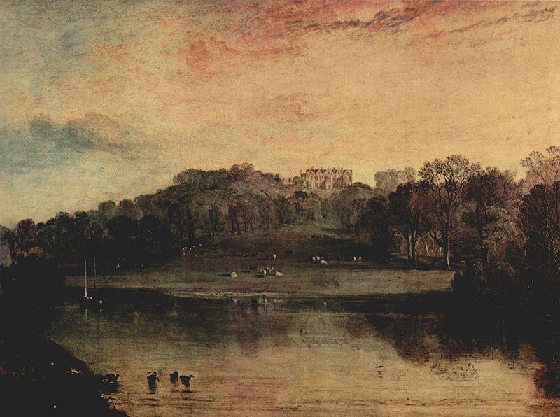 Joseph Mallord William Turner Sommer-Hill bei Turnbridge, Wohnsitz des W.F. Woodgate oil painting image